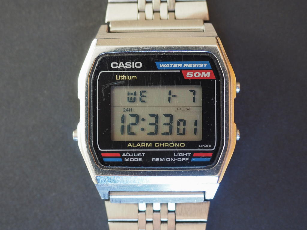 First casio cheap digital watch